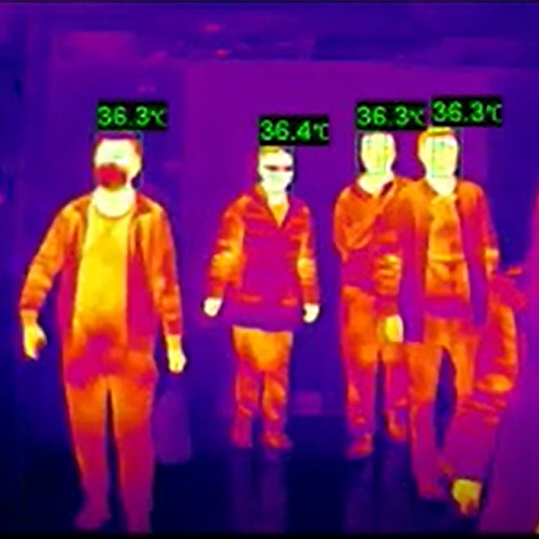 AI Thermal Detection Access Control