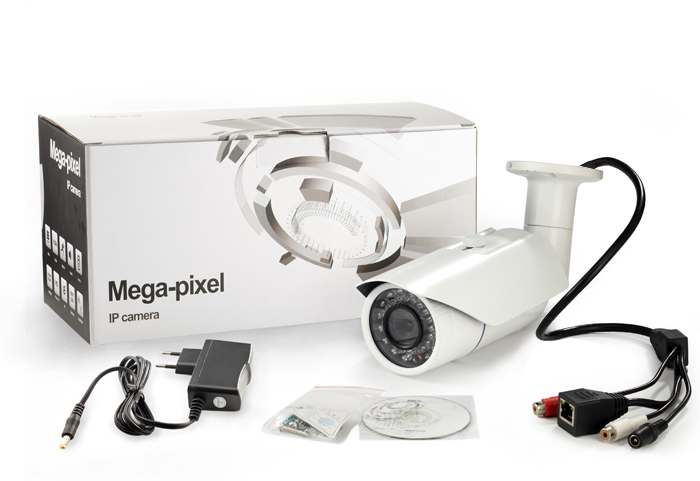 Pro Bullet IP Camera Sub. Upto 2MP, 1080P, Full HD Packaging