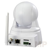 IP_Camera_Robot_Ball_2Megapixels_PTZ_White2_back